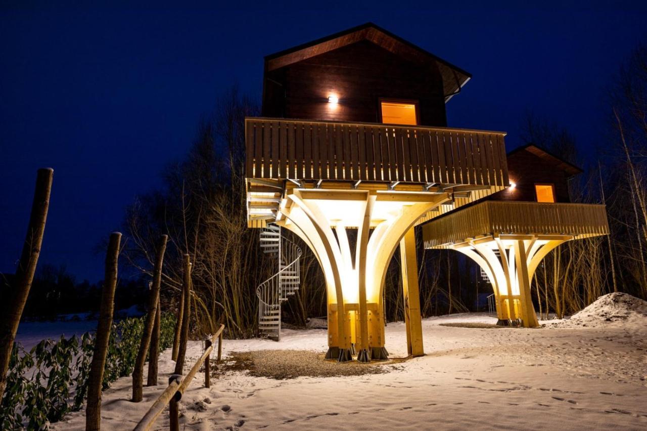 Baumhaus Im Herzen Vom Unterallgaeu Erkheim Екстериор снимка