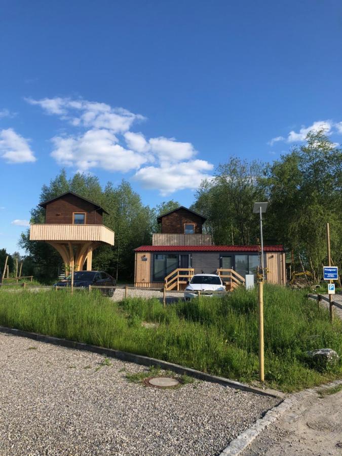 Baumhaus Im Herzen Vom Unterallgaeu Erkheim Екстериор снимка